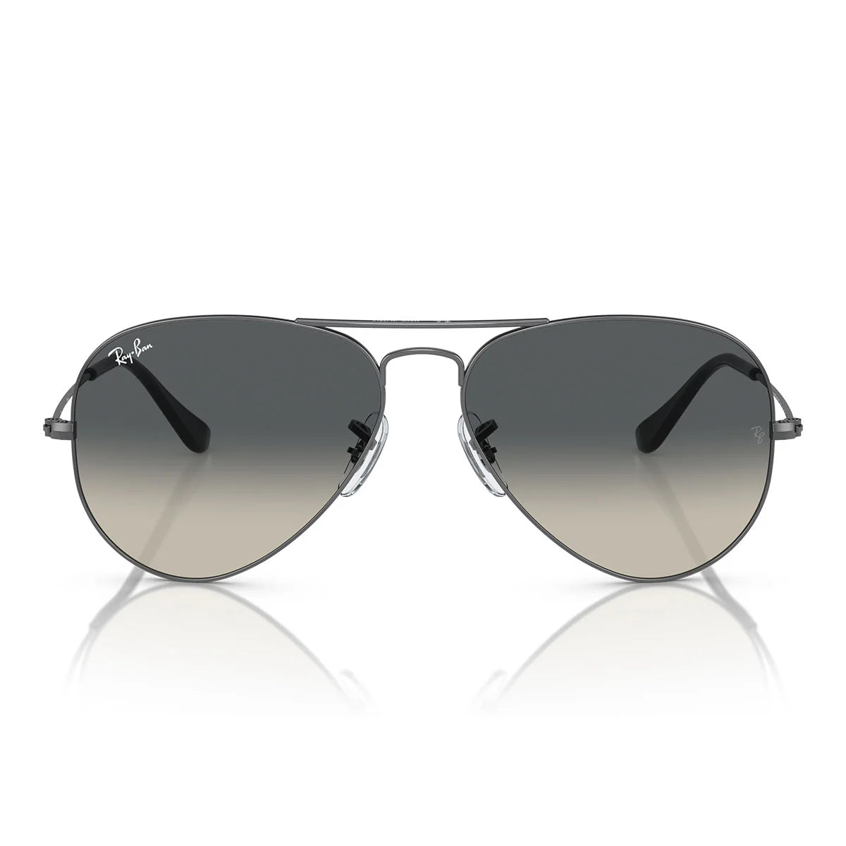 Ray Ban Sunglasses Rb3025 004/71 Aviator Gradient Gunmetal/Grey Fade Unisex