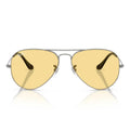 Ray Ban Sunglasses Rb3025 004/R6 Aviator Gunmetal/Yellow Unisex