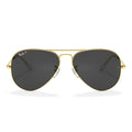Ray Ban Sunglasses Rb3025 919648 Aviator Gradient Gold/Black Unisex Polarized