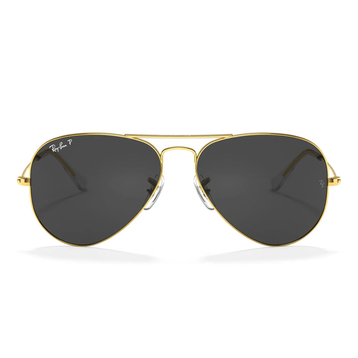 Ray Ban Sunglasses Rb3025 919648 Aviator Gradient Gold/Black Unisex Polarized