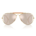 Ray Ban Sunglasses Rb3029 M 001/0 V X Dolce & Gabbana The Outdoorsman Gold Arista/Transparent Gold White Mirrored Unisex