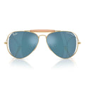 Ray Ban Sunglasses Rb3029 M 001/55 X Dolce & Gabbana The Outdoorsman Gold Arista/Mirrored Dark Blue Unisex