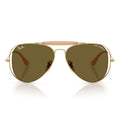 Ray Ban Sunglasses Rb3029 M 001/73 X Dolce & Gabbana The Outdoorsman Gold Arista/Dark Brown Unisex