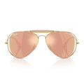 Ray Ban Sunglasses Rb3029 M 001/7 J X Dolce & Gabbana The Outdoorsman Gold Arista/Mirrored Brown Rose Gold Unisex