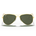 Ray Ban Sunglasses Rb3044 L0207 Aviator Small Metal Gold/Green G 15 Unisex
