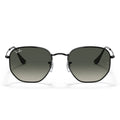Ray Ban Sunglasses Rb3548 002/71 Hexagonal Black/Grey Fade Unisex