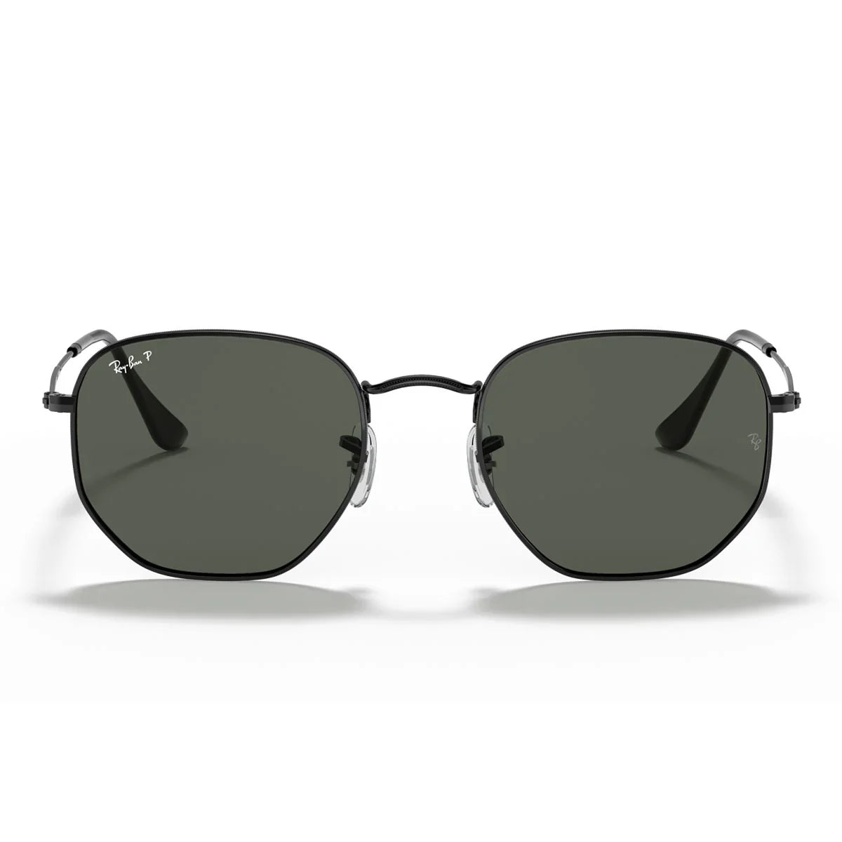 Ray Ban Sunglasses Rb3548 N 002/58 Hexagonal Black/Green G 15 Unisex Polarized