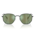 Ray Ban Sunglasses Rb3548 N 002/68 Hexagonal Black/Blue Mirrored Unisex
