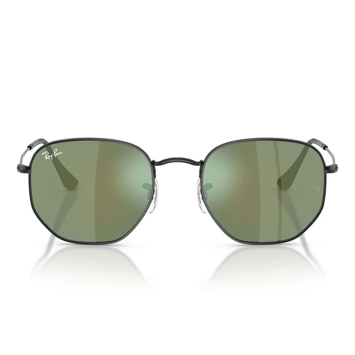 Ray Ban Sunglasses Rb3548 N 002/68 Hexagonal Black/Blue Mirrored Unisex