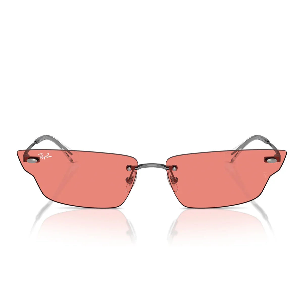 Ray Ban Sunglasses Rb3731 004/84 Anh Silver/Pink Unisex