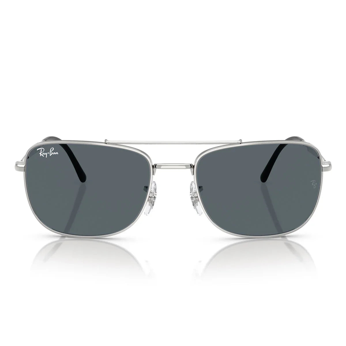 Ray Ban Sunglasses Rb3755 003/R5 Silver/Blue Unisex