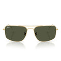 Ray Ban Sunglasses Rb3779 001/31 Explorer 3 Gold Arista/Green Unisex