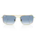 Ray Ban Sunglasses Rb3779 001/3 F Explorer 3 Gold Arista/Transparent Blue Gradient Unisex