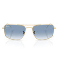 Ray Ban Sunglasses Rb3779 001/3 F Explorer 3 Gold Arista/Transparent Blue Gradient Unisex