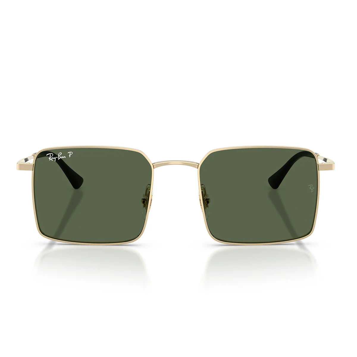 Ray Ban Sunglasses Rb3782 92139 A Idan Pale Gold/Dark Green Unisex Polarized