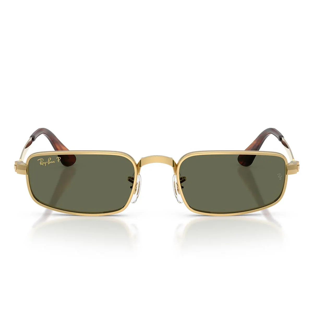 Ray Ban Sunglasses Rb3927 001/58 X Asap Rocky Gold Arista/Green Unisex Polarized
