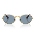 Ray Ban Sunglasses Rb3931 001/56 X Asap Rocky Gold Arista/Blue Unisex