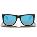 Ray Ban Sunglasses Rb4165 622/55 Justin Black/Blue Gradient Unisex