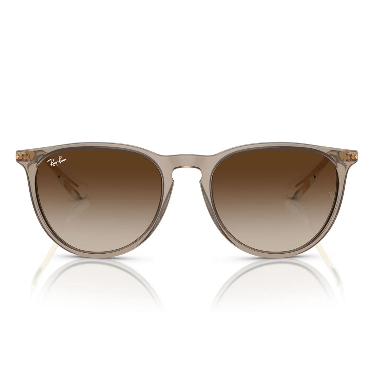 Ray Ban Sunglasses Rb4171 674413 Erika Light Brown/Smoky Brown Unisex
