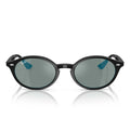Ray Ban Sunglasses Rb4315 601/8 O Black/Blue Mirrored Unisex