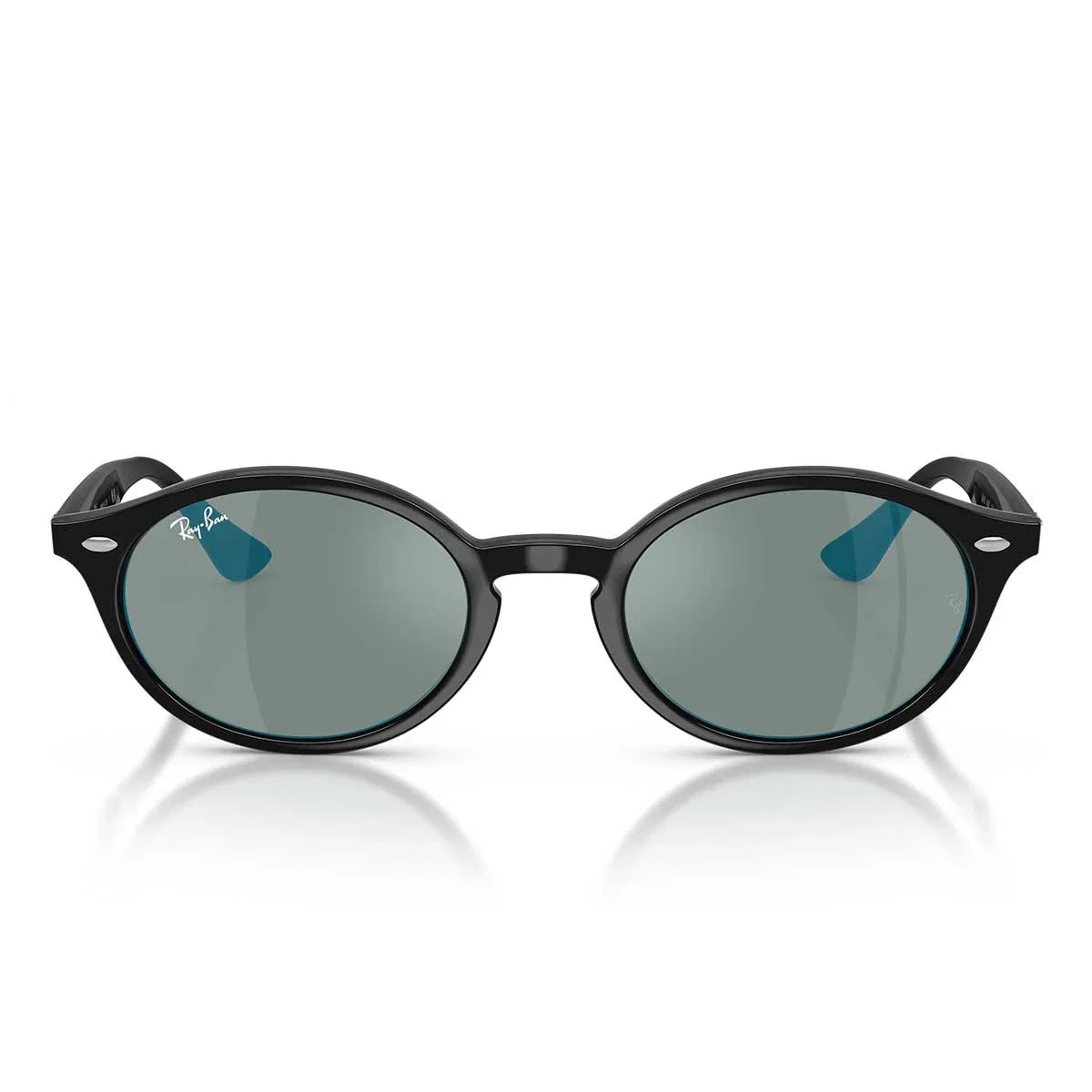 Ray Ban Sunglasses Rb4315 601/8 O Black/Blue Mirrored Unisex