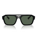 Ray Ban Sunglasses Rb4397 667771 Corrigan Black/Dark Green Unisex