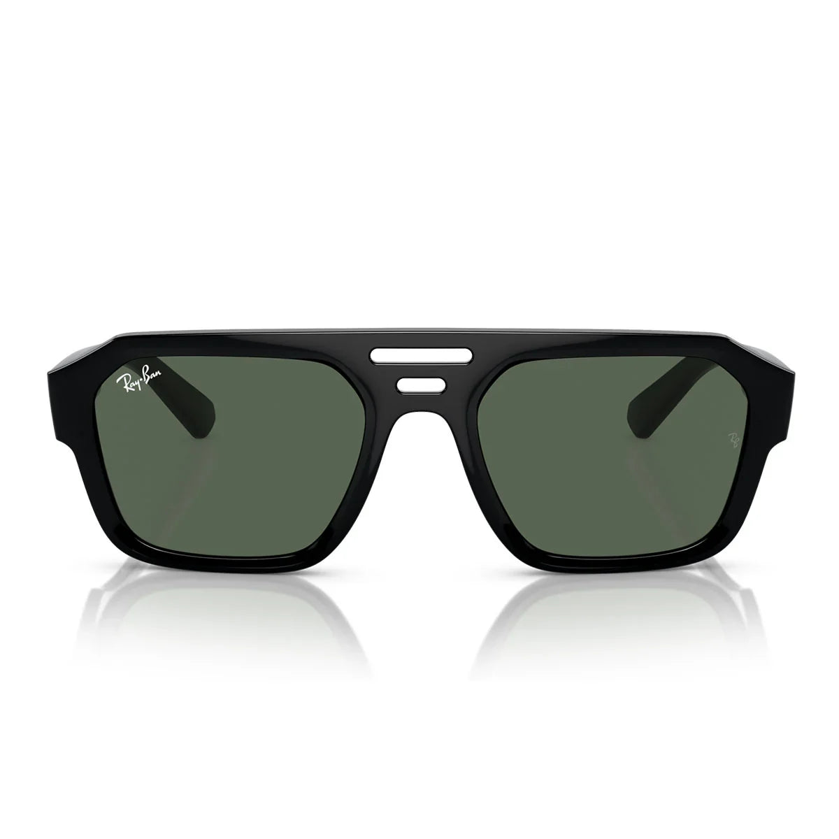 Ray Ban Sunglasses Rb4397 667771 Corrigan Black/Dark Green Unisex