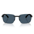 Ray Ban Sunglasses Rb4470 Ch 601 S1 C Sand Black/Dark Blue Unisex Polarized