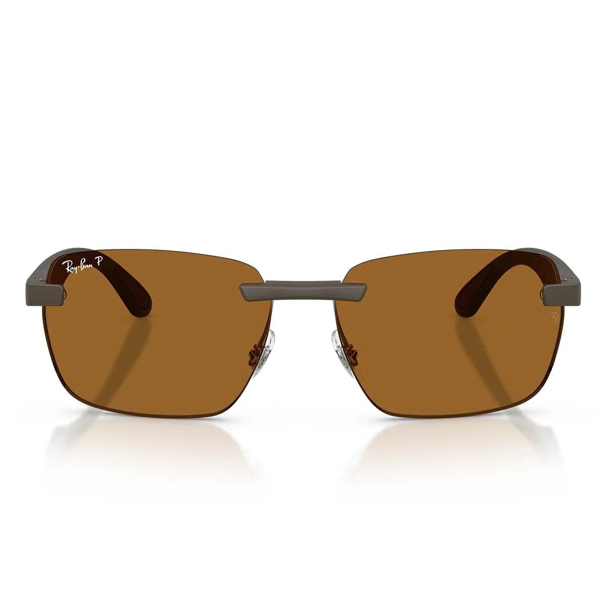 Ray Ban Sunglasses Rb4470 Ch 6124 Bb Sand Brown/Bronze Unisex Polarized
