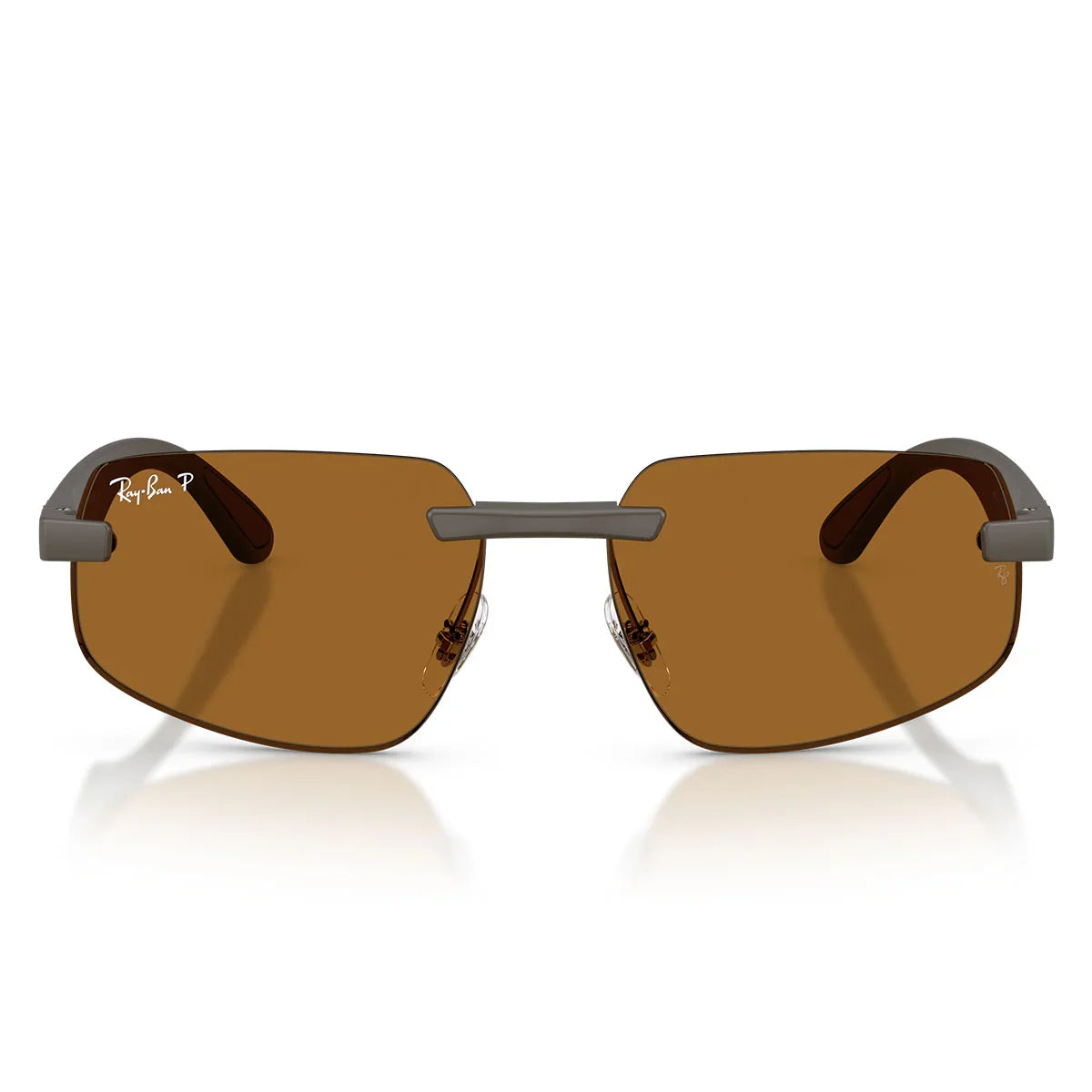 Ray Ban Sunglasses Rb4475 Ch 6124 Bb Sand Brown/Bronze Unisex Polarized