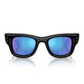 Ray Ban Sunglasses Rb4940 601/55 Wayfarer Puffer X Asap Rocky Black/Blue Mirrored Unisex