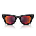 Ray Ban Sunglasses Rb4940 601/6 Q Wayfarer Puffer X Asap Rocky Black/Brown Mirrored Orange Unisex