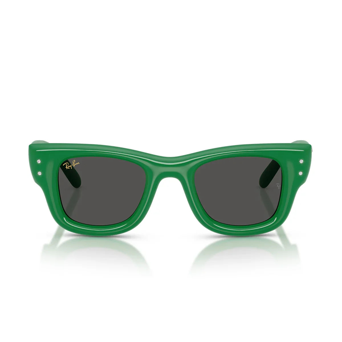 Ray Ban Sunglasses Rb4940 B 685987 Wayfarer Puffer X Asap Rocky Green With Rhinestones/Ultra Black Unisex