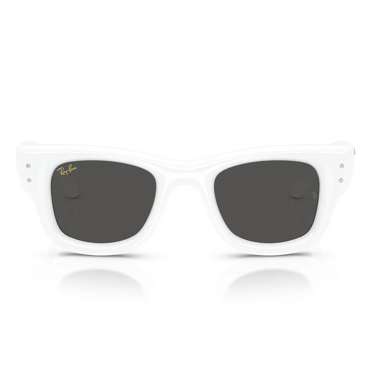 Ray Ban Sunglasses Rb4940 B 686387 Wayfarer Puffer X Asap Rocky White With Rhinestones/Ultra Black Unisex