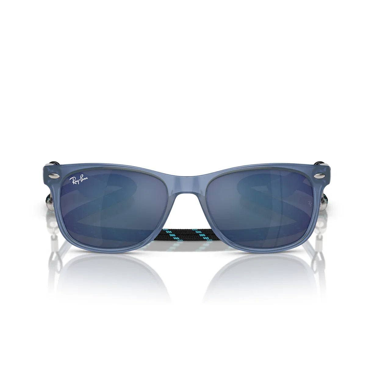 Ray Ban Sunglasses Rj9052 S 714855 Wayfarer Kids Blue/Blue Mirrored Children