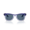 Ray Ban Sunglasses Rj9140 S 721280 Transparent Blue/Dark Blue Kids