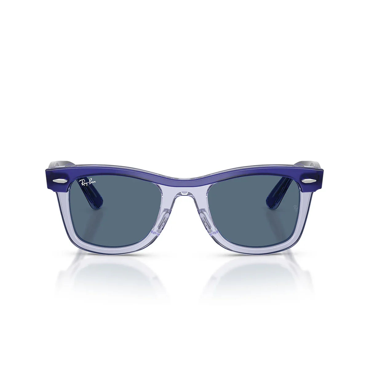 Ray Ban Sunglasses Rj9140 S 721280 Transparent Blue/Dark Blue Kids
