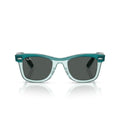 Ray Ban Sunglasses Rj9140 S 721387 Transparent Green/Dark Gray Kids