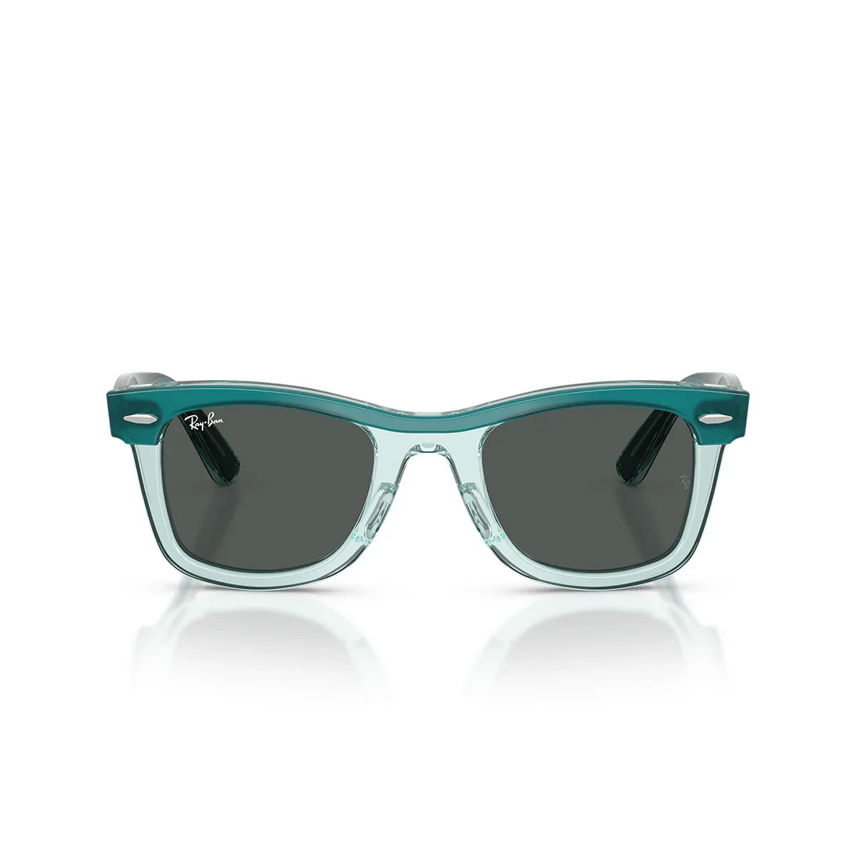Ray Ban Sunglasses Rj9140 S 721387 Transparent Green/Dark Gray Kids