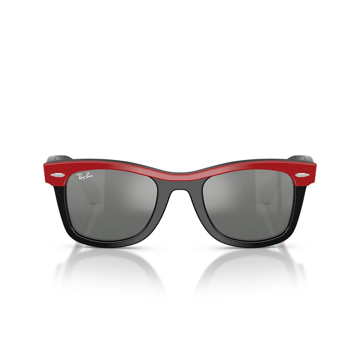 Ray Ban Sunglasses Rj9140 S 721588 Red Black/Mirrored Gray Kids