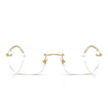 Ray Ban Prescription Glasses Rx3768 V 2500 Gold Arista/Transparent Unisex
