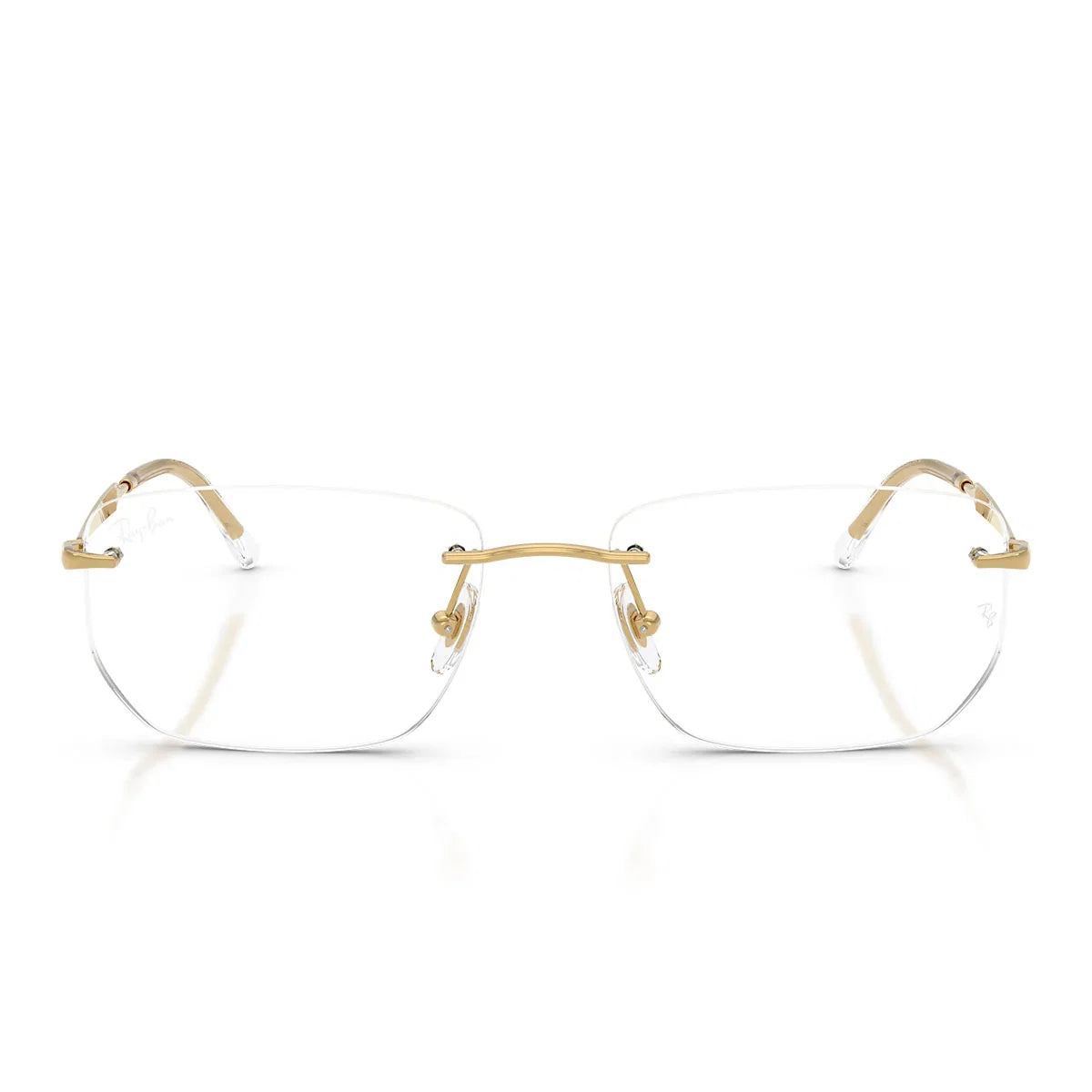 Ray Ban Prescription Glasses Rx3768 V 2500 Gold Arista/Transparent Unisex
