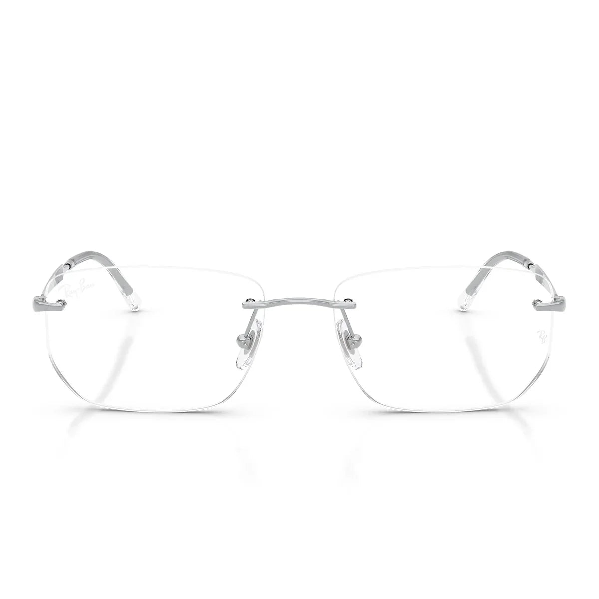 Ray Ban Prescription Glasses Rx3768 V 2501 Silver/Transparent Unisex