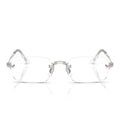 Ray Ban Eyeglasses Rx3928 V 2501 X Asap Rocky Silver/Transparent Unisex