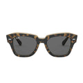 Ray Ban Sunglasses Rb2186 1292 B1 State Street Brown/Dark Gray Unisex