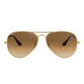 Ray Ban Sunglasses Rb3025 001/51 Aviator Gradient Gold/Brown Gradient Unisex