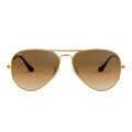 Ray Ban Sunglasses Rb3025 001/51 Aviator Gradient Gold/Brown Gradient Unisex