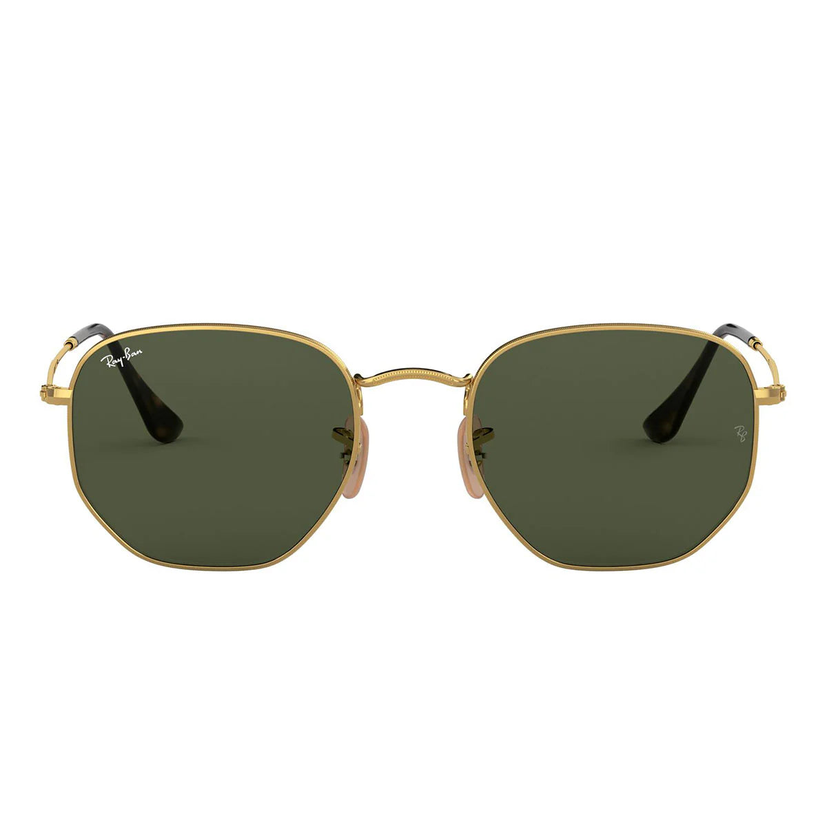 Ray Ban Sunglasses Rb3548 N 001 Hexagonal Gold/Green G 15 Unisex