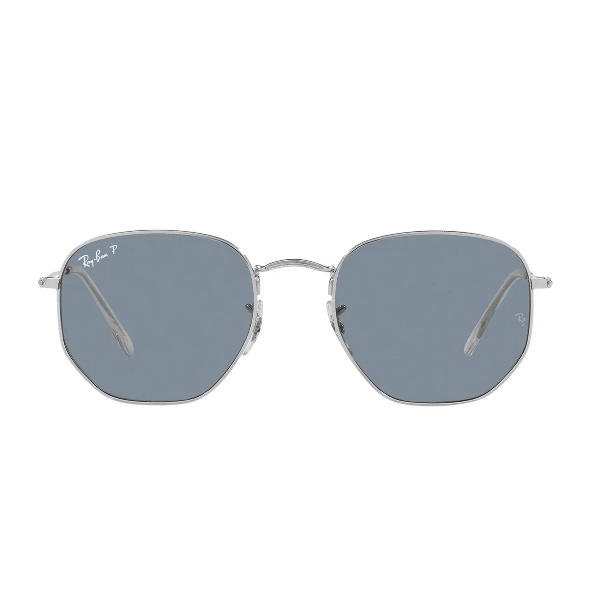 Ray Ban Sunglasses Rb3548 N 003/02 Hexagonal Gray/Blue Unisex Polarized