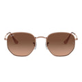 Ray Ban Sunglasses Rb3548 N 9069 A5 Hexagonal Bronze/Brown Gradient Unisex